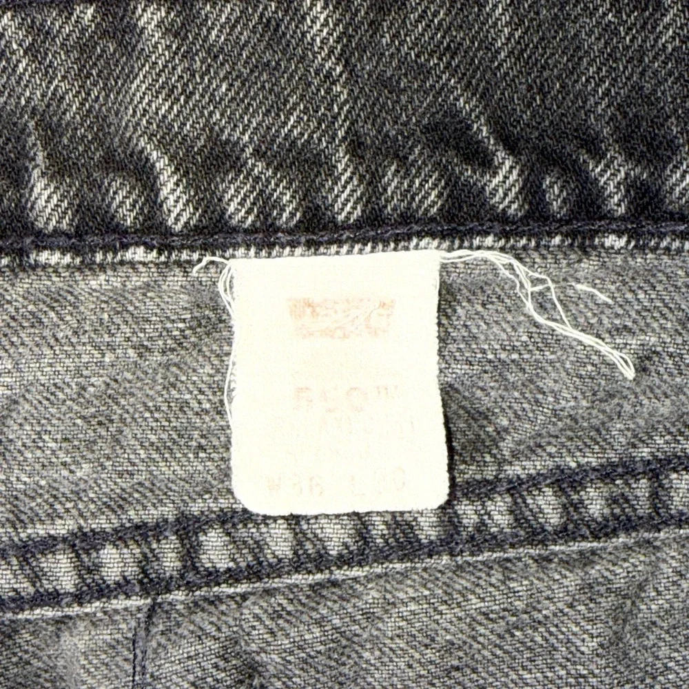 Vintage Levi's 550 Orange Tab Relaxed Tapered Made In USA Mens 36x30 (Fit 34x30)